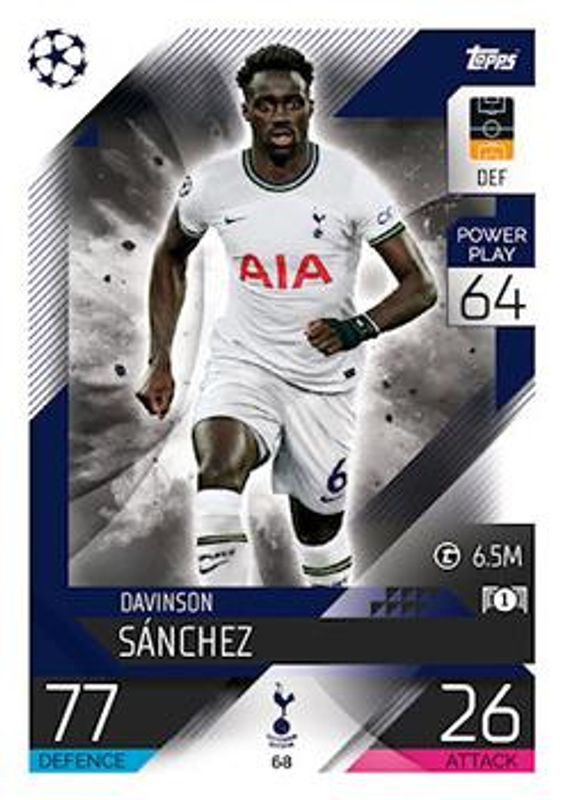 2022 Topps Match Attax UEFA Champions League & UEFA Europa League #68 Base