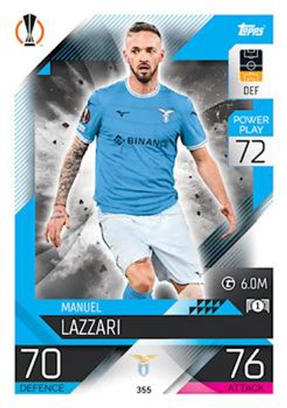 2022 Topps Match Attax UEFA Champions League & UEFA Europa League #355 Base