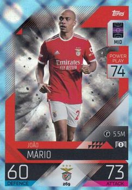 2022 Topps Match Attax UEFA Champions League & UEFA Europa League #269 Crystal