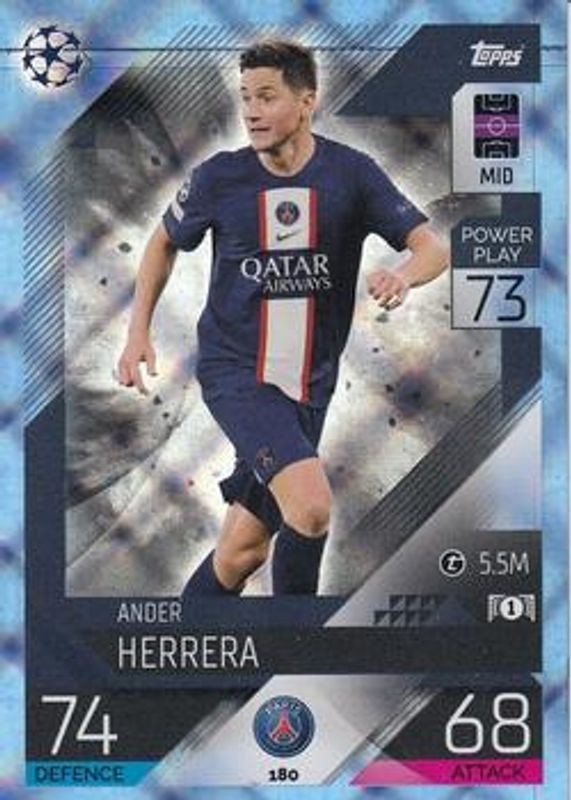 2022 Topps Match Attax UEFA Champions League & UEFA Europa League #180 Crystal