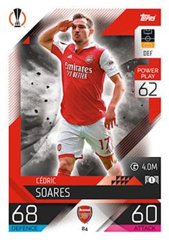 2022 Topps Match Attax UEFA Champions League & UEFA Europa League #84 Base