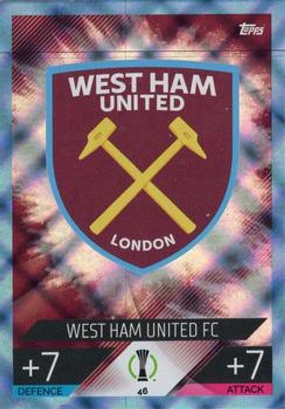 2022 Topps Match Attax UEFA Champions League & UEFA Europa League #46 Crystal