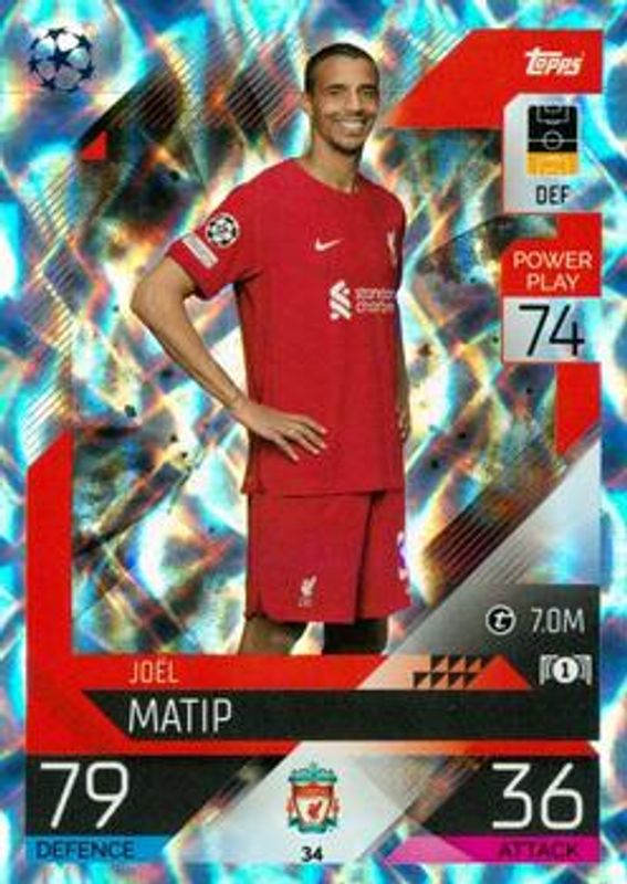 2022 Topps Match Attax UEFA Champions League & UEFA Europa League #34 Crystal