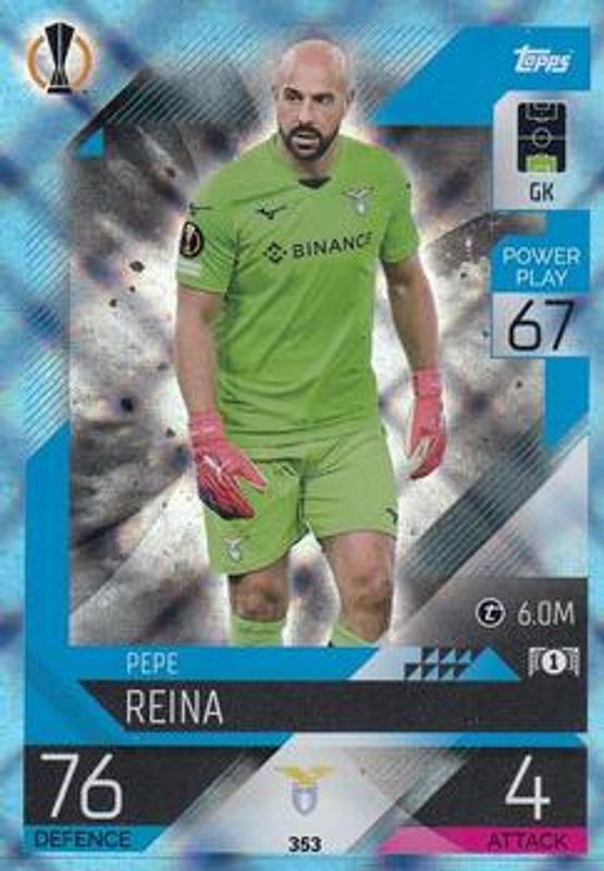 2022 Topps Match Attax UEFA Champions League & UEFA Europa League #353 Crystal