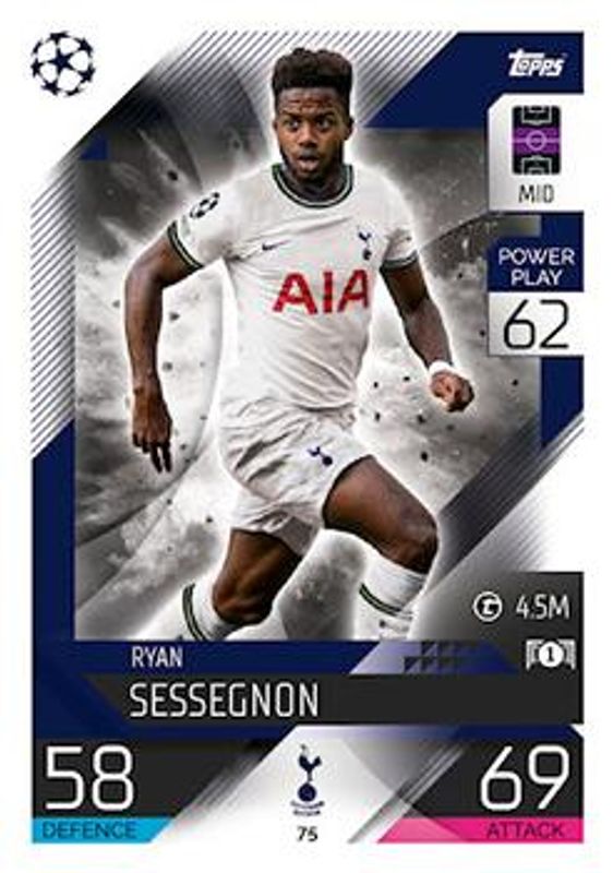 2022 Topps Match Attax UEFA Champions League & UEFA Europa League #75 Base