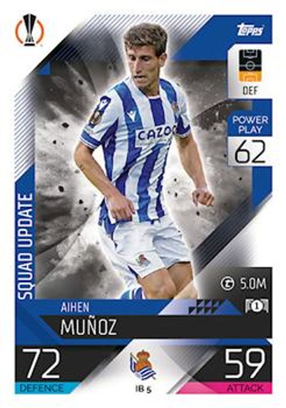 2022 Topps Match Attax UEFA Champions League & UEFA Europa League #IB5 Iberian Update
