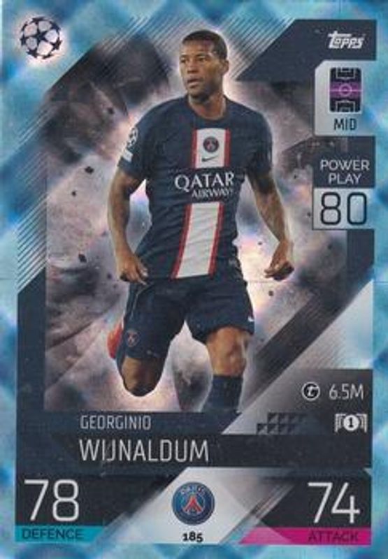 2022 Topps Match Attax UEFA Champions League & UEFA Europa League #185 Crystal