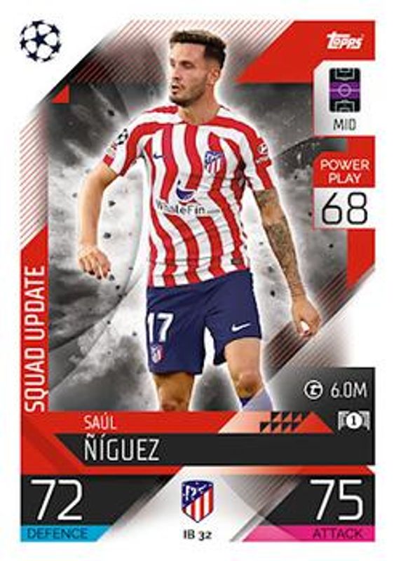 2022 Topps Match Attax UEFA Champions League & UEFA Europa League #IB32 Iberian Update