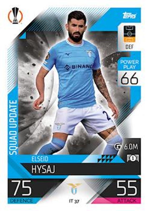 2022 Topps Match Attax UEFA Champions League & UEFA Europa League #IT37 Italian Update
