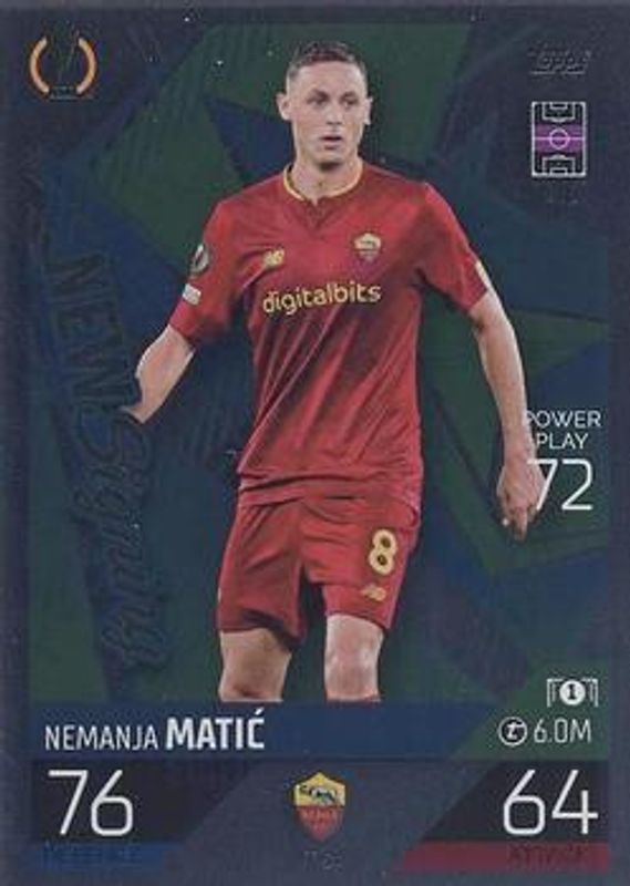 2022 Topps Match Attax UEFA Champions League & UEFA Europa League #IT51 Italian Update