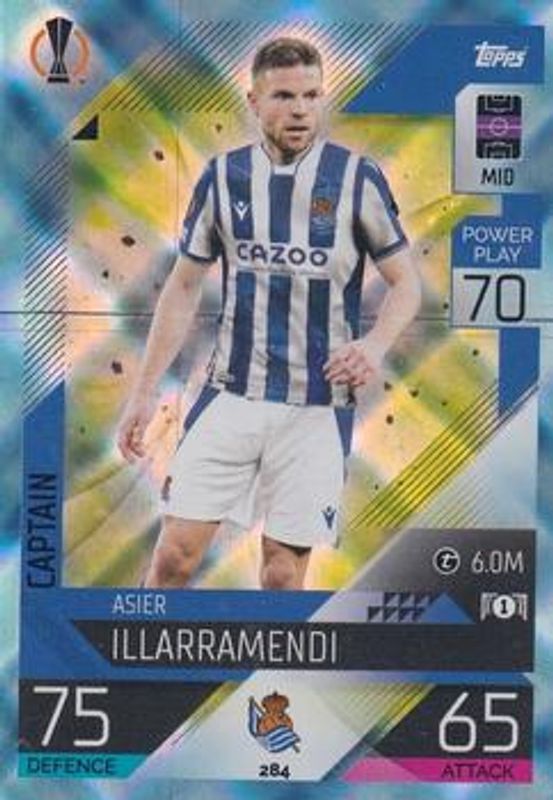 2022 Topps Match Attax UEFA Champions League & UEFA Europa League #284 Crystal