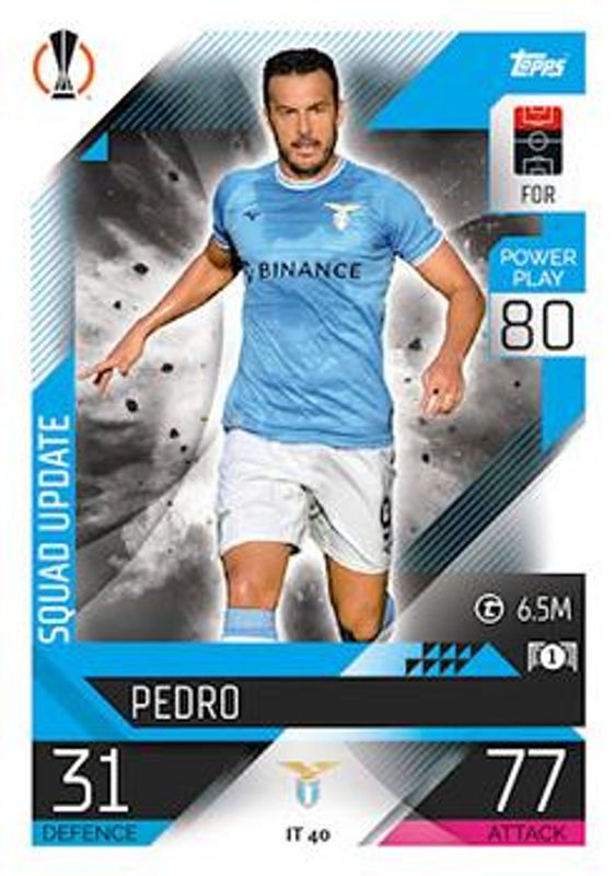 2022 Topps Match Attax UEFA Champions League & UEFA Europa League #IT40 Italian Update