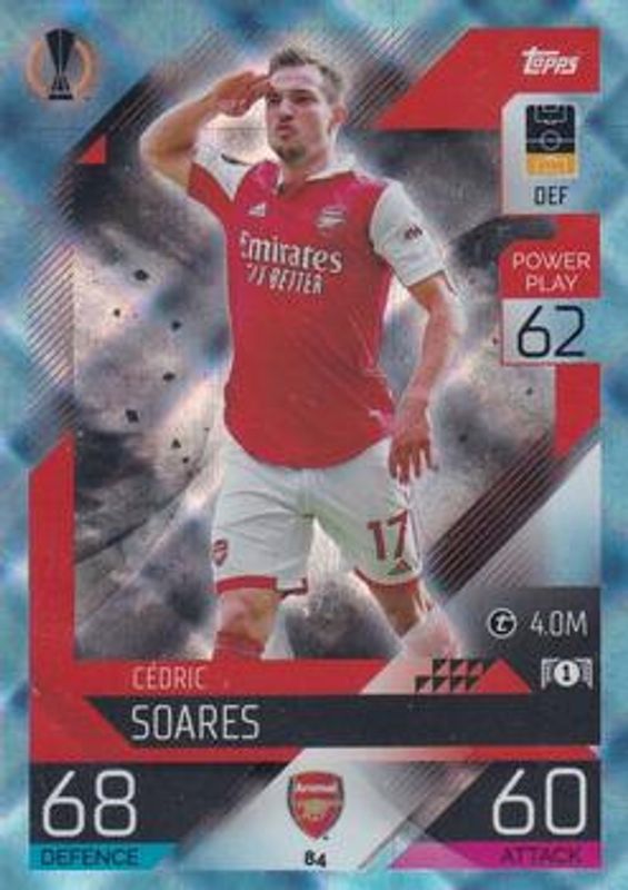 2022 Topps Match Attax UEFA Champions League & UEFA Europa League #84 Crystal