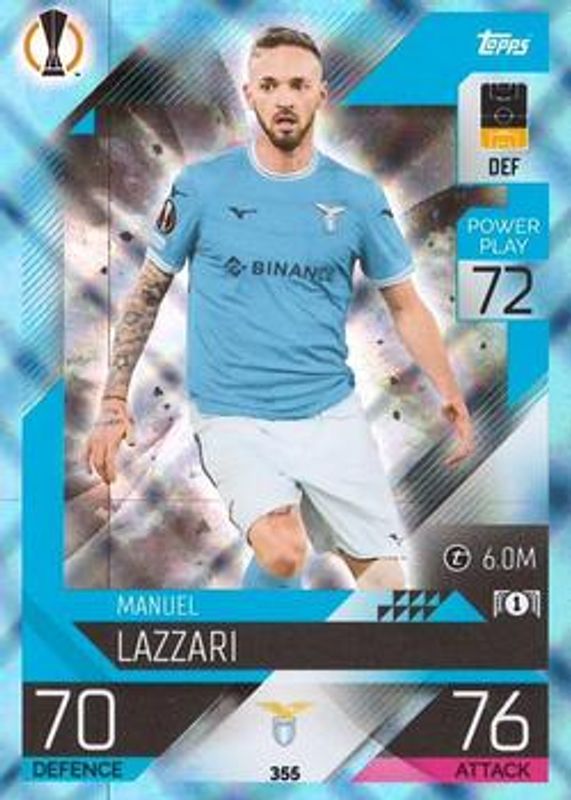 2022 Topps Match Attax UEFA Champions League & UEFA Europa League #355 Crystal