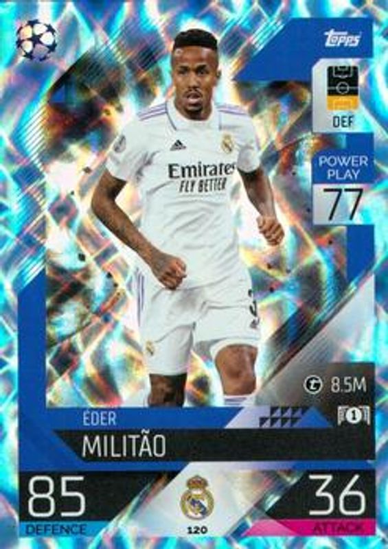 2022 Topps Match Attax UEFA Champions League & UEFA Europa League #120 Crystal