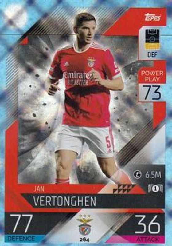 2022 Topps Match Attax UEFA Champions League & UEFA Europa League #264 Crystal