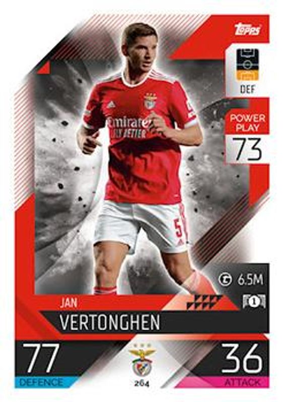 2022 Topps Match Attax UEFA Champions League & UEFA Europa League #264 Base