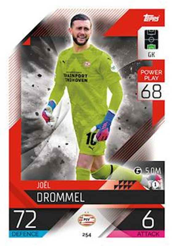 2022 Topps Match Attax UEFA Champions League & UEFA Europa League #254 Base