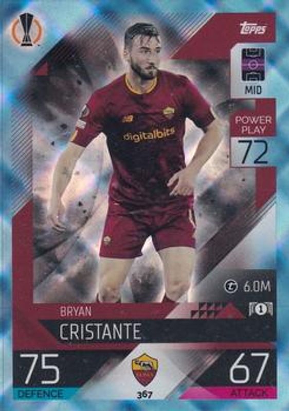 2022 Topps Match Attax UEFA Champions League & UEFA Europa League #367 Crystal