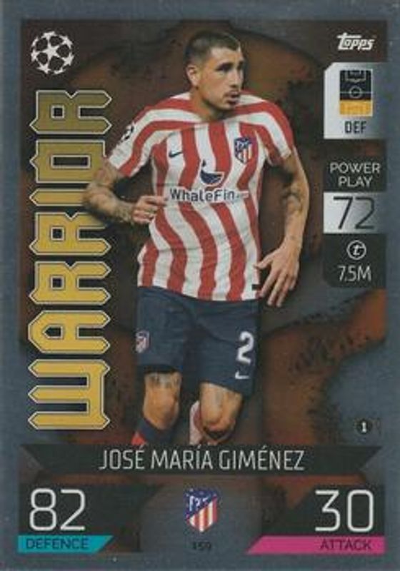 2022 Topps Match Attax UEFA Champions League & UEFA Europa League #159 Base