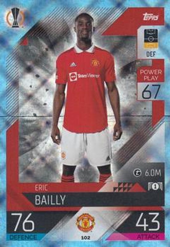 2022 Topps Match Attax UEFA Champions League & UEFA Europa League #102 Crystal