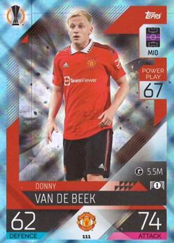 2022 Topps Match Attax UEFA Champions League & UEFA Europa League #111 Crystal