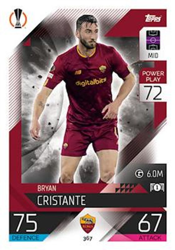 2022 Topps Match Attax UEFA Champions League & UEFA Europa League #367 Base