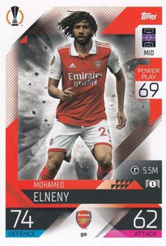 2022 Topps Match Attax UEFA Champions League & UEFA Europa League #90 Base