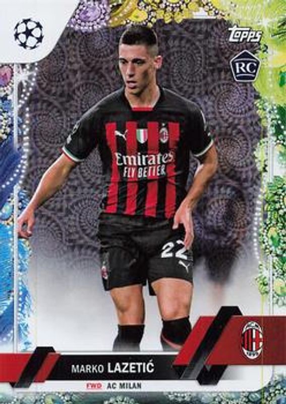 2022 Topps UEFA Club Competitions Carnaval Edition #185 Base