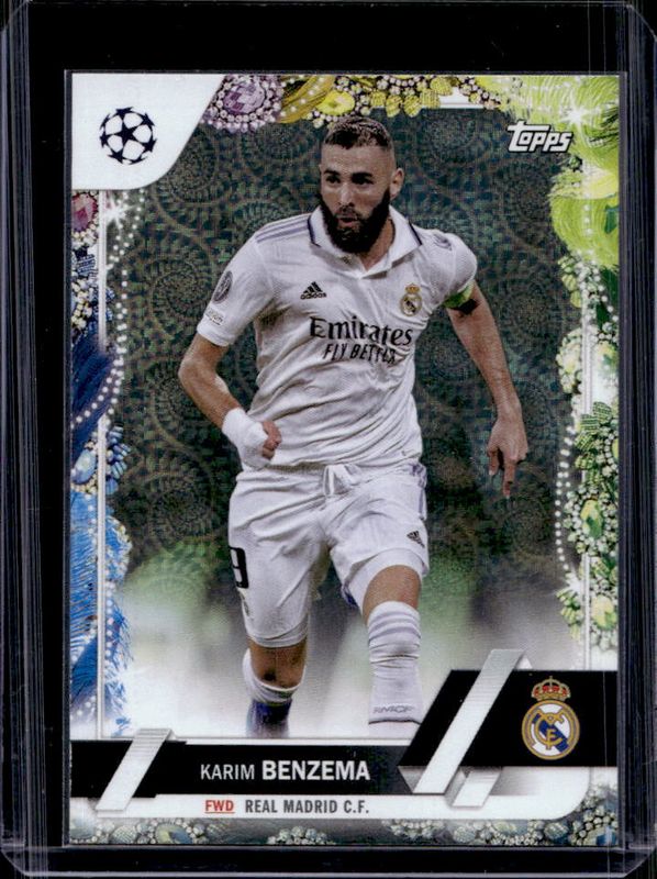 2022 Topps UEFA Club Competitions Carnaval Edition #14 Green /75
