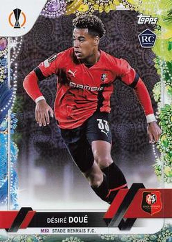 2022 Topps UEFA Club Competitions Carnaval Edition #48 Base