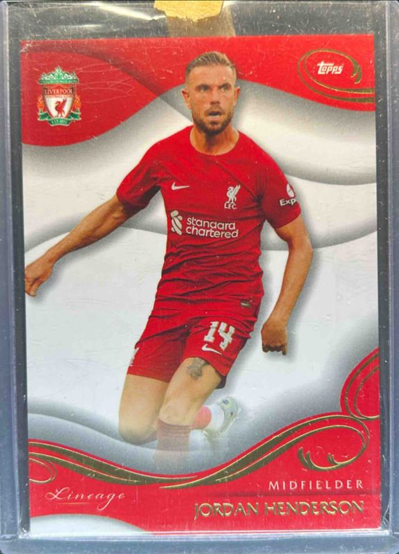 2022 Topps Liverpool Lineage #27 Base