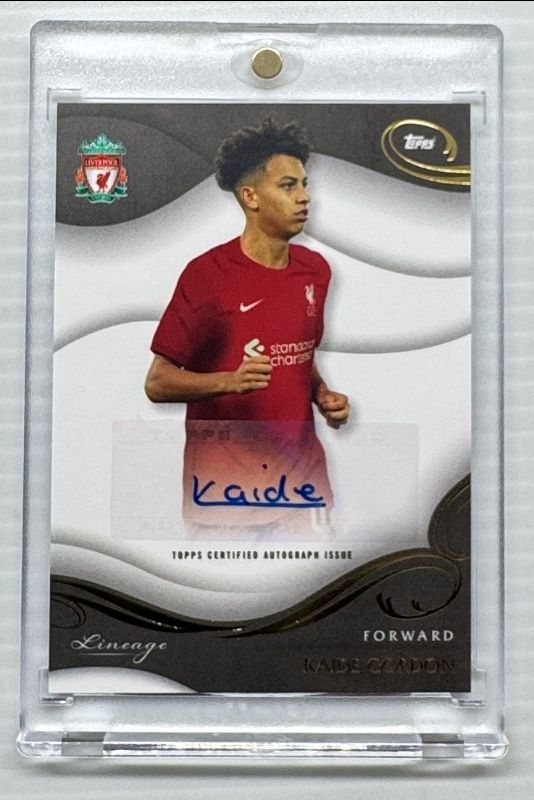 2022 Topps Liverpool Lineage #AU-KG LFC Icons Autographs