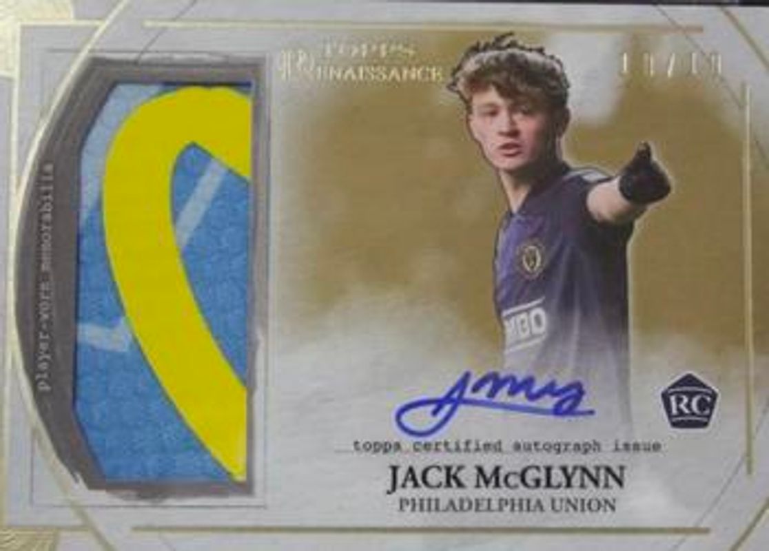 2022 Topps Renaissance MLS Major League Soccer #AR-MG2 Autographed Relics - Gold /10