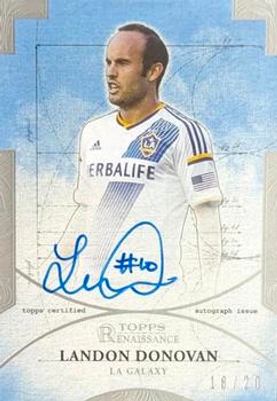 2022 Topps Renaissance MLS Major League Soccer #EA-LD1 Renaissance Engravement Autographs /20