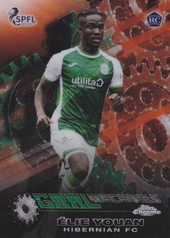 2022 Topps Chrome SPFL #GM-7 Goal Machines - Orange /25