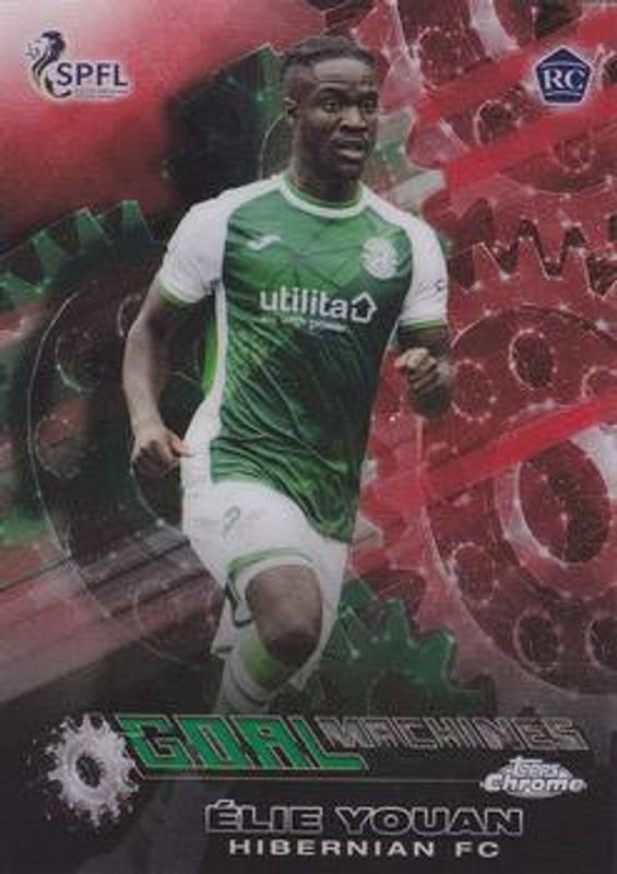 2022 Topps Chrome SPFL #GM-7 Goal Machines - Red Tartan /5