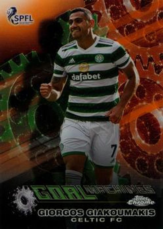 2022 Topps Chrome SPFL #GM-2 Goal Machines - Orange /25