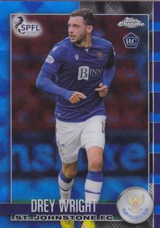 2022 Topps Chrome SPFL #37 Blue Tartan /75