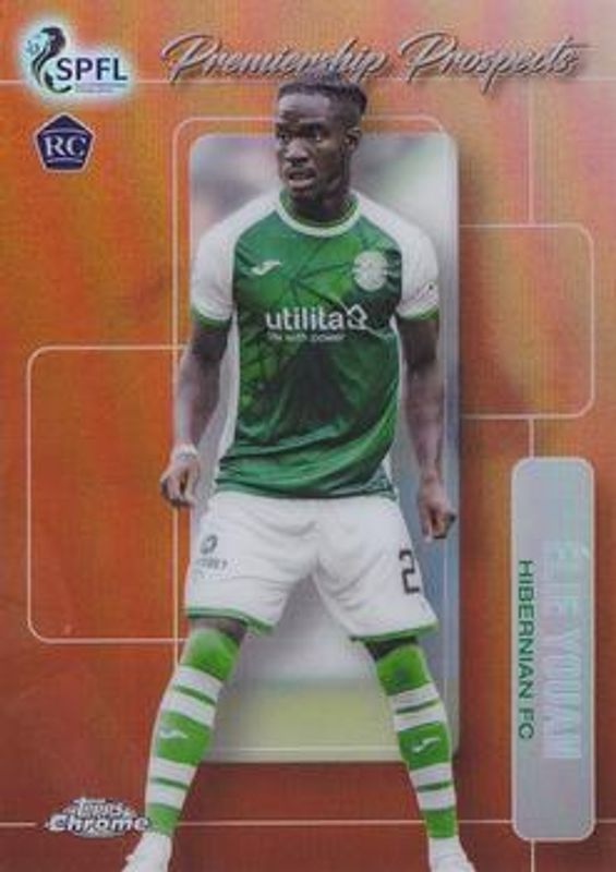 2022 Topps Chrome SPFL #PP-6 Premiership Prospects - Orange /25