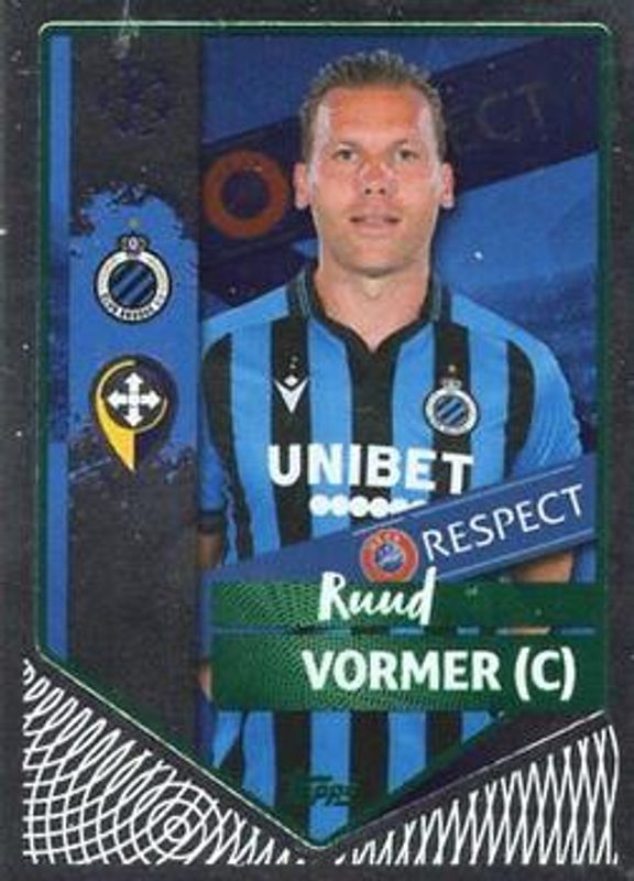 2022 Topps UEFA Champions League Sticker Collection #163 Green Foil