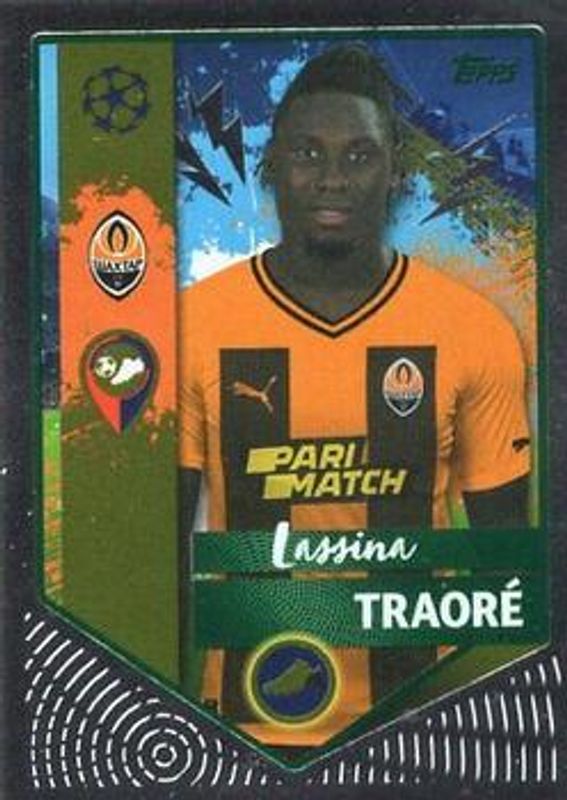 2022 Topps UEFA Champions League Sticker Collection #438 Green Foil