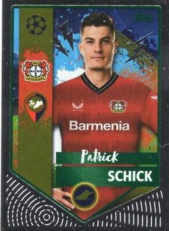 2022 Topps UEFA Champions League Sticker Collection #95 Green Foil