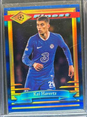 2022 Topps Finest Flashbacks UEFA Club Competitions #98 Blue /99