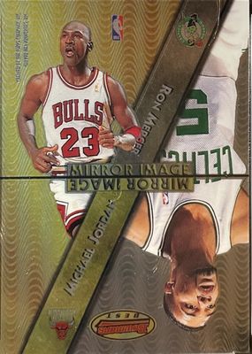 1997 Bowman's Best #MI1 Mirror Image (Mercer/Marbury/Payton)
