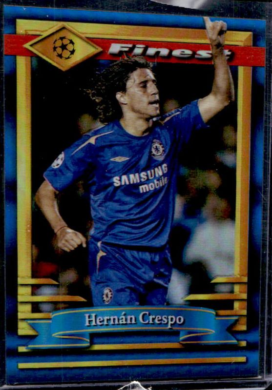 2022 Topps Finest Flashbacks UEFA Club Competitions #85 Blue /99