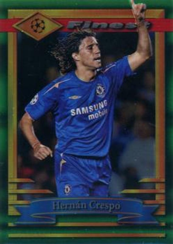2022 Topps Finest Flashbacks UEFA Club Competitions #85 Base