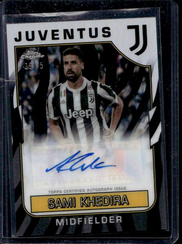 2022 Topps Chrome Juventus #LE-SK Legends Autographs - Zebra /75