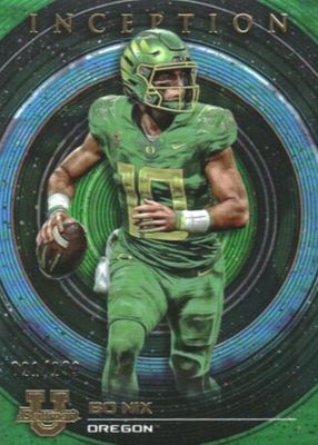 2022 Bowman University Inception #61 Green Foil /299