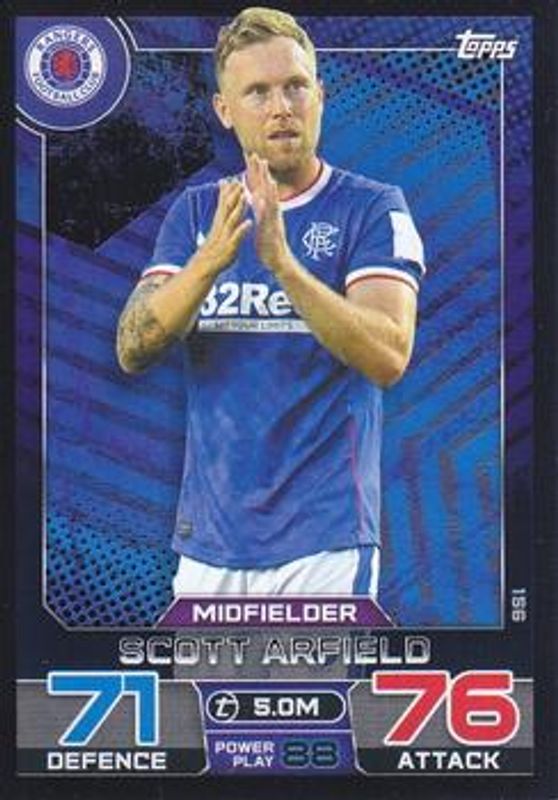 2022 Topps Match Attax SPFL #156 Midnight Black